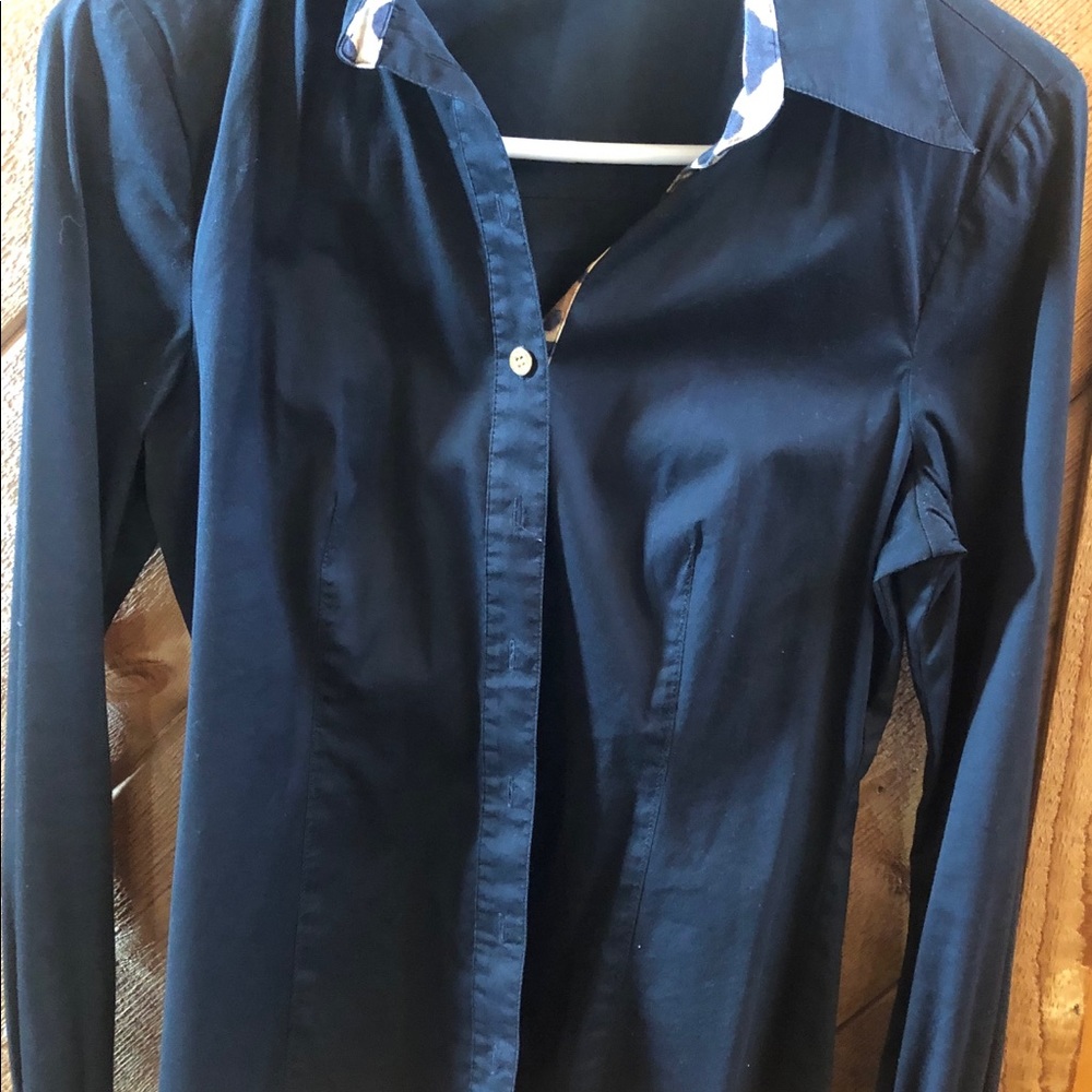 Marciano Black Animal Print blouse
